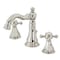 Kingston Brass FSC1979BX Widespread Bathroom Faucet with Pop-Up Drain, Polished Nickel FSC1979BX - alternate 1